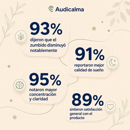 Parches para reducir los zumbidos y pitidos de forma natural en 2 semanas