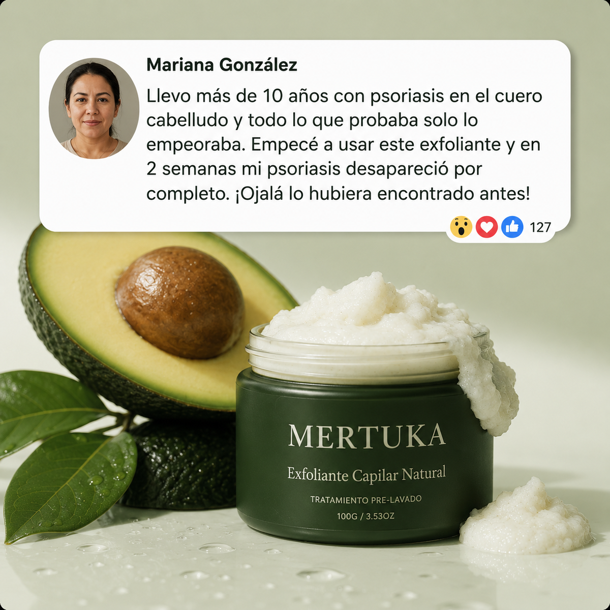 Exfoliante Capilar Natural Mertuka